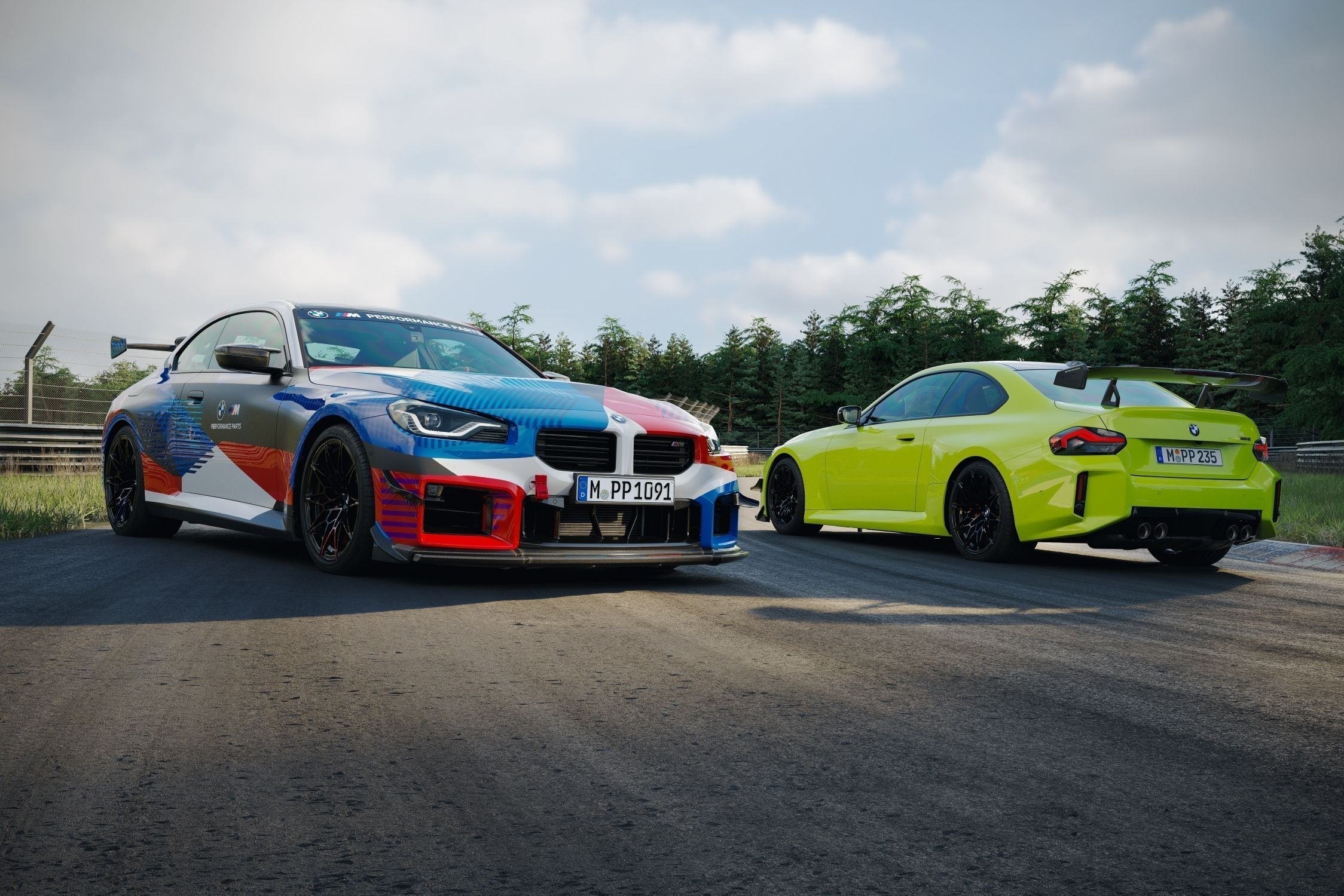 The BMW M Performance Track Pack for the G87 M2