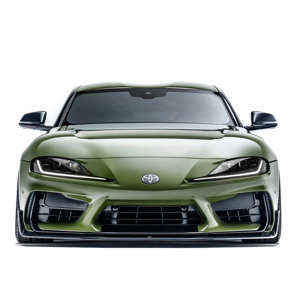 Adro Toyota GR Supra A90 Mk5 Carbon Fibre Front Splitter for ADRO Front Bumper (2019+) Front Lips & Splitters AUTOID®