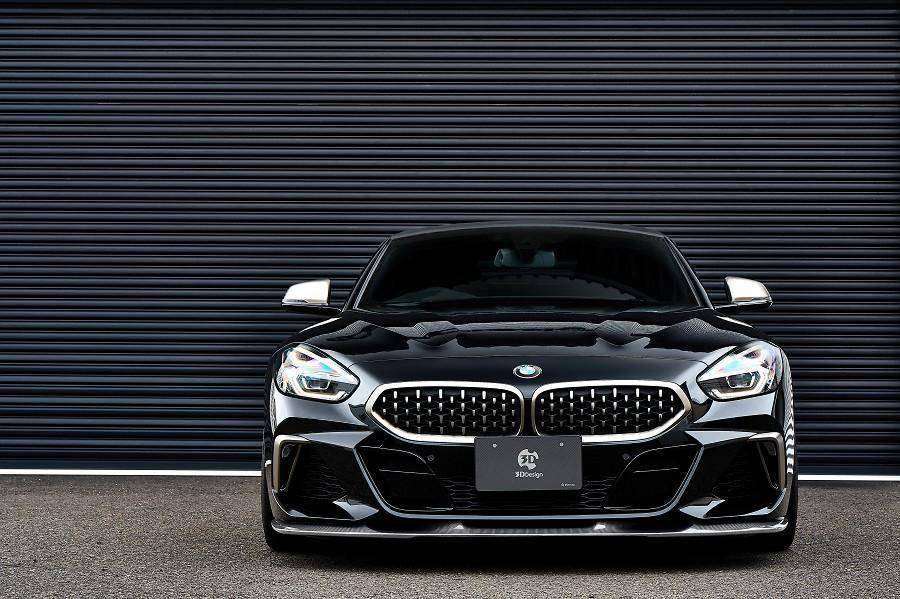 3DDesign Carbon Fibre Front Splitter for BMW Z4 (2019+, G29) - AUTOID - Front Lips & Splitters - 3DDesign