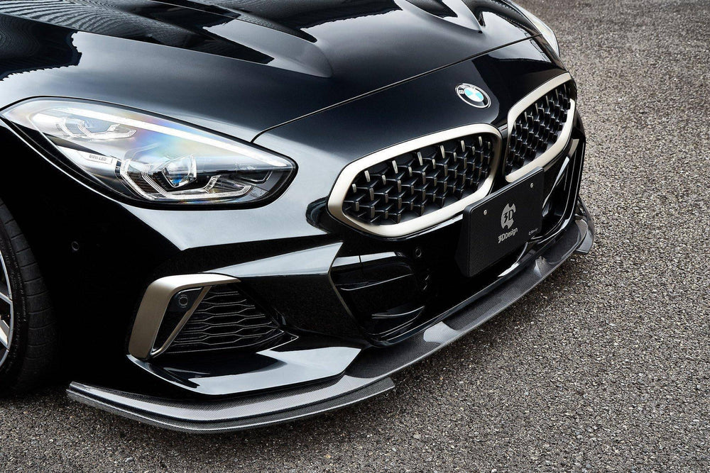 3DDesign Carbon Fibre Front Under Splitters for BMW Z4 (2019+, G29) - AUTOID - Front Lips & Splitters - 3DDesign