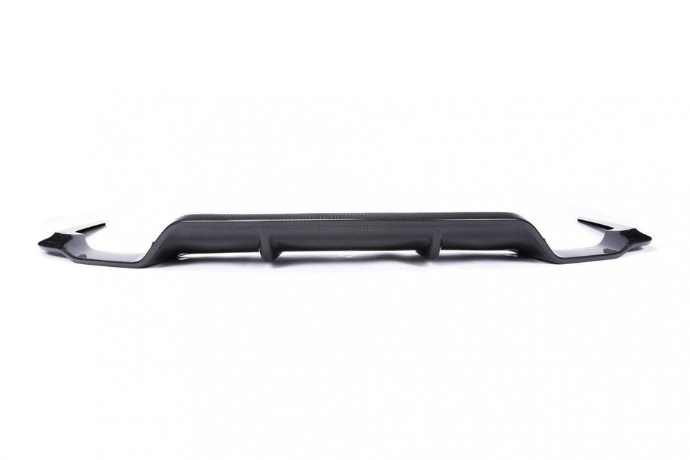 3DDesign Carbon Fibre Rear Diffuser (Type 2) for BMW 5 Series M Sport (2017+, G30 G31) - AUTOID - Rear Diffusers - 3DDesign