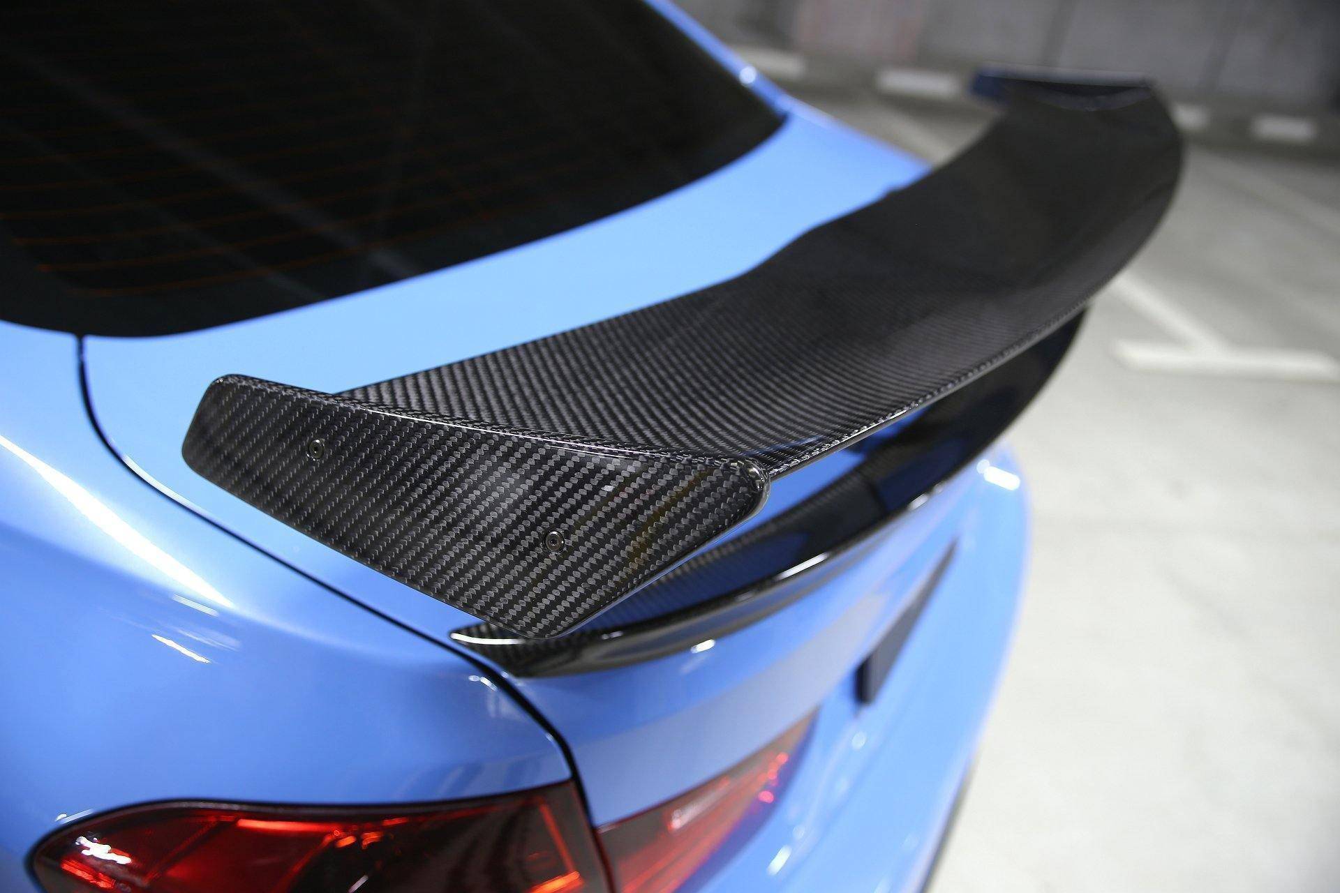 3DDesign Carbon Fibre Rear Spoiler Wing for BMW M3 (2015-2019, F80), Rear Wings, 3DDesign - AUTOID | Premium Automotive Accessories