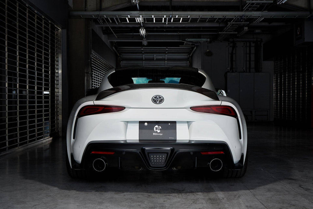 3DDesign Carbon Fibre Trunk Spoiler for Toyota Supra (2019+, J29) - AUTOID - Rear Spoilers - 3DDesign