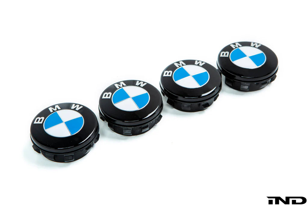 IND Gloss Black Floating Wheel Center Cap Set - 56mm, Centre Caps, IND Distribution - AUTOID | Premium Automotive Accessories