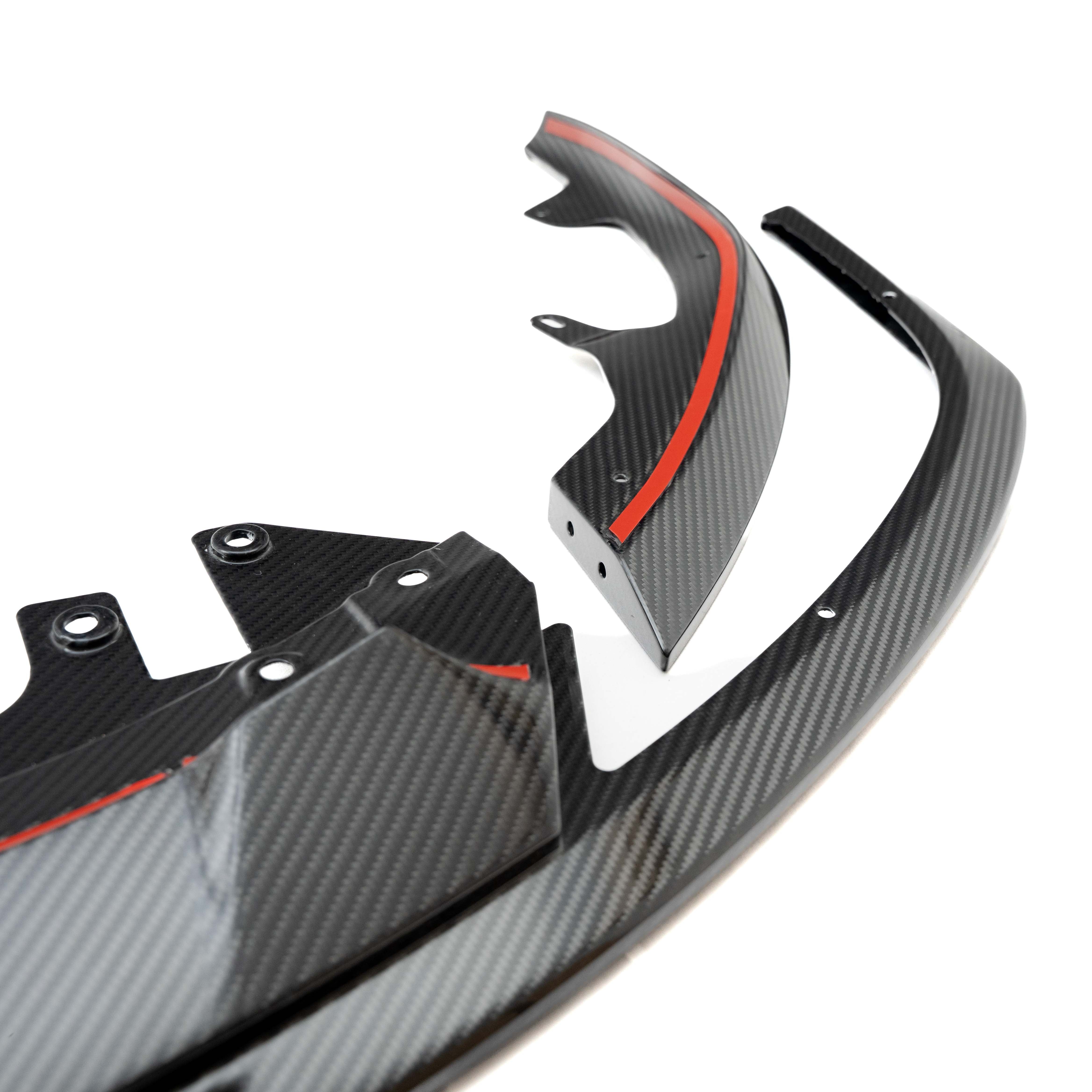 BMW G87 M2 TR87 Track Pre-Preg Carbon Fibre Front Splitter by TREVORA (2023+)