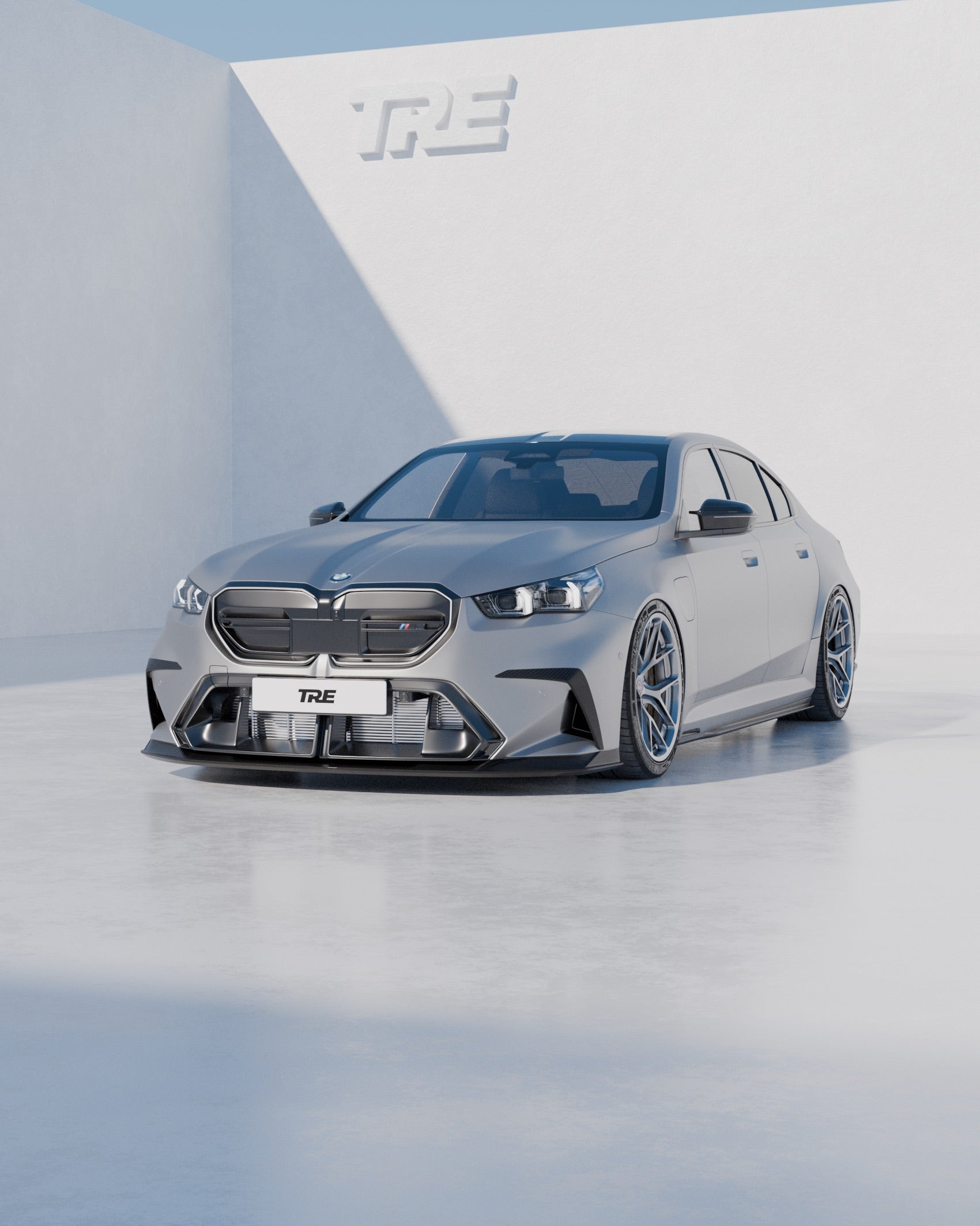 BMW M5 G90 G99 Pre-Preg Carbon Fibre PR-1 Front Duct Extension Trims by TRE, Fender Trim, TRE - AUTOID | Premium Automotive Accessories