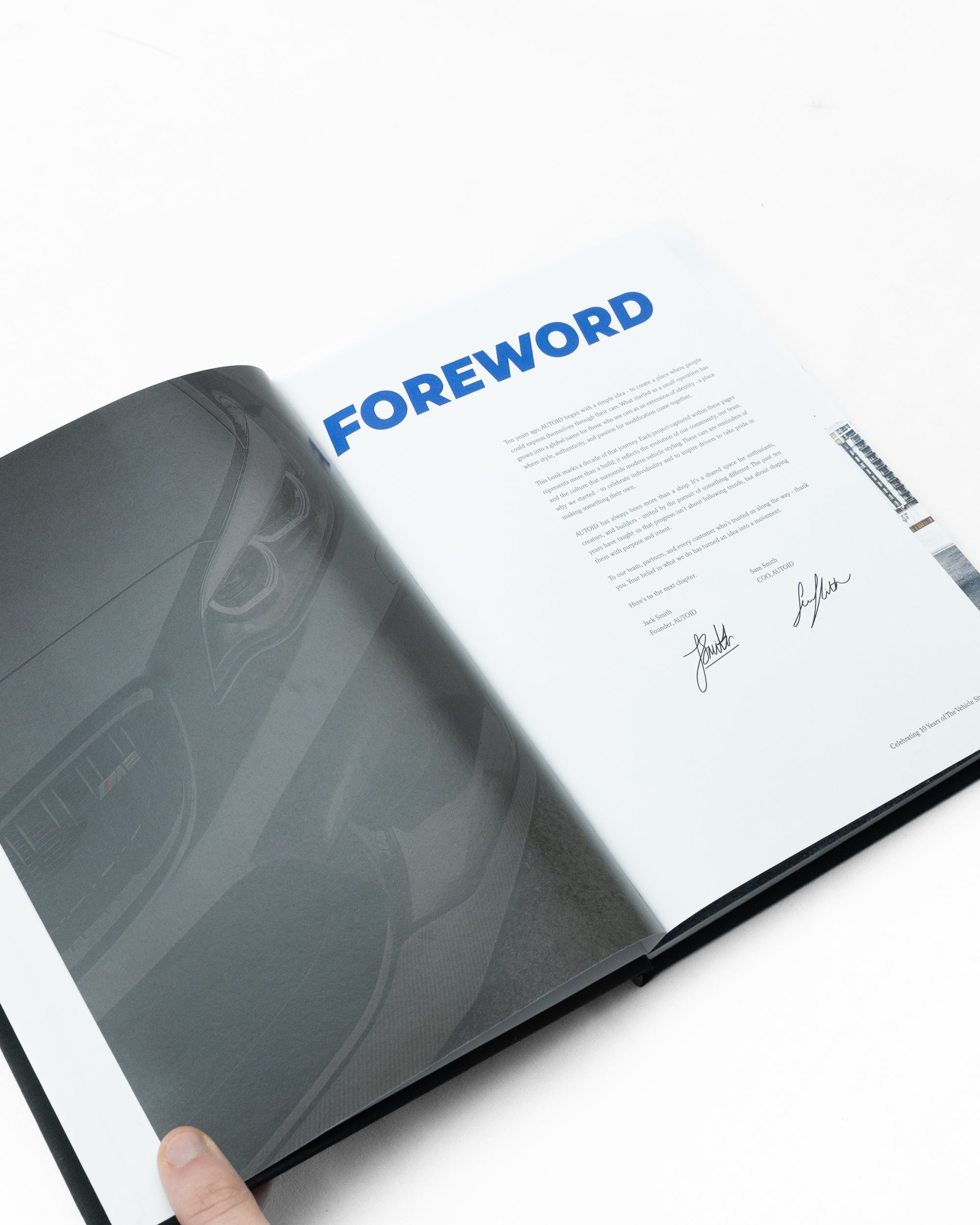 AUTOID AUTOID 10 Year Anniversary Build Book Merchandise AUTOID