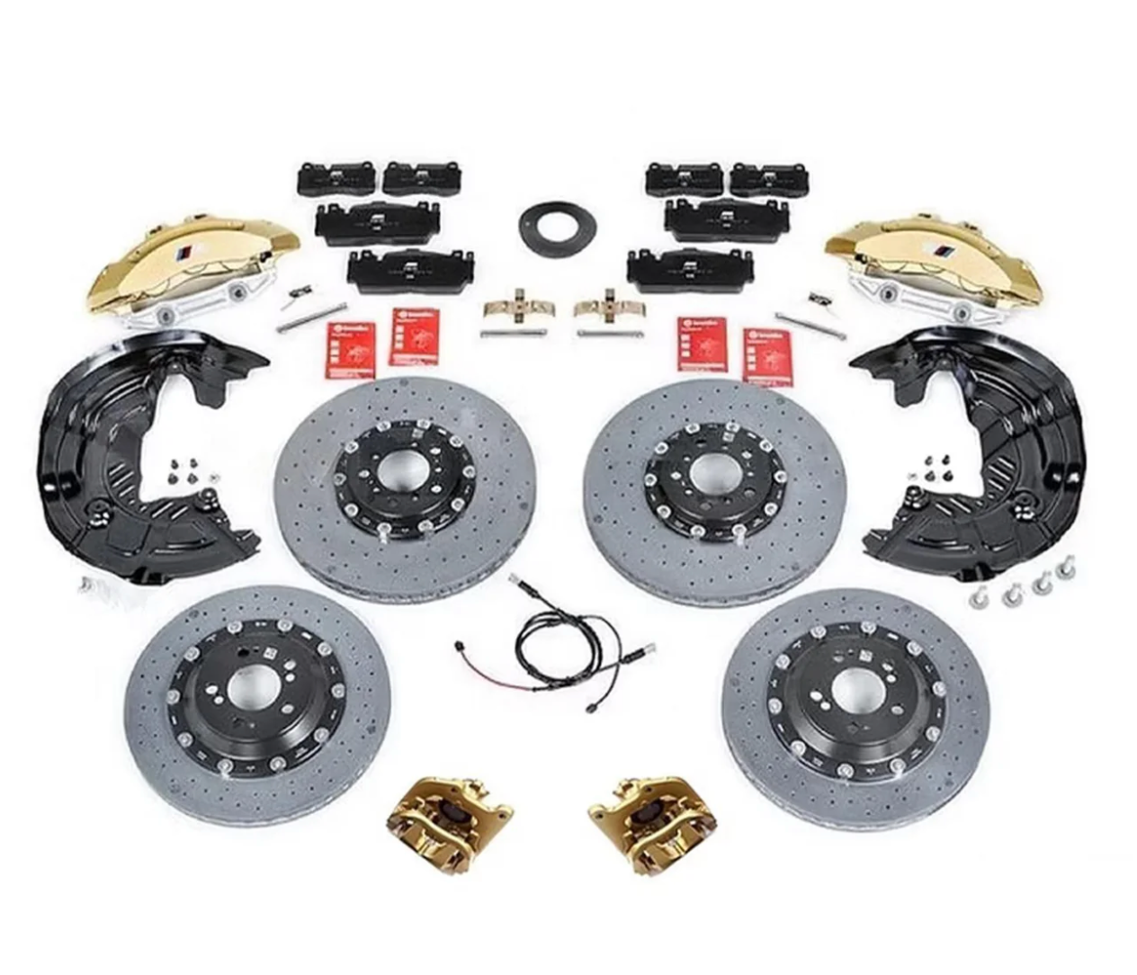 BMW M Performance BMW G87 M2, G80 M3 & G82 M4 Genuine M Performance Carbon Fibre Ceramic Brakes Kit (2021+) Brakes & Stopping Power AUTOID®