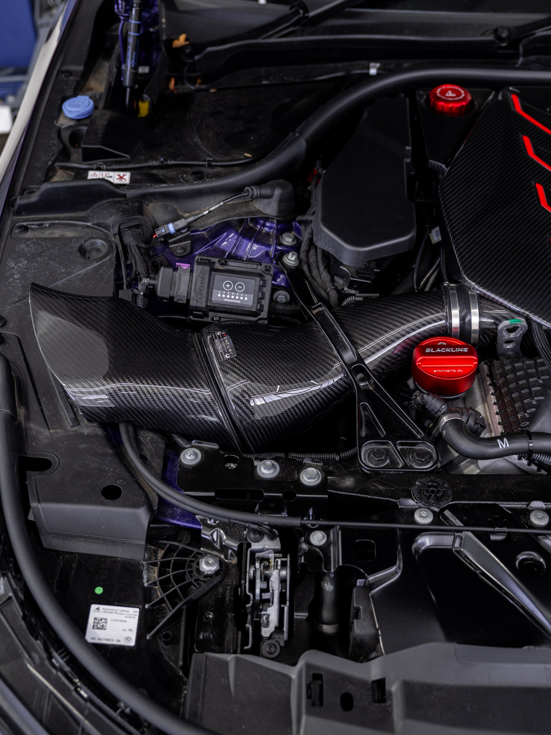 Eventuri BMW M5 G90 G99 Carbon Fibre Turbo Inlets by Eventuri Air Intakes AUTOID