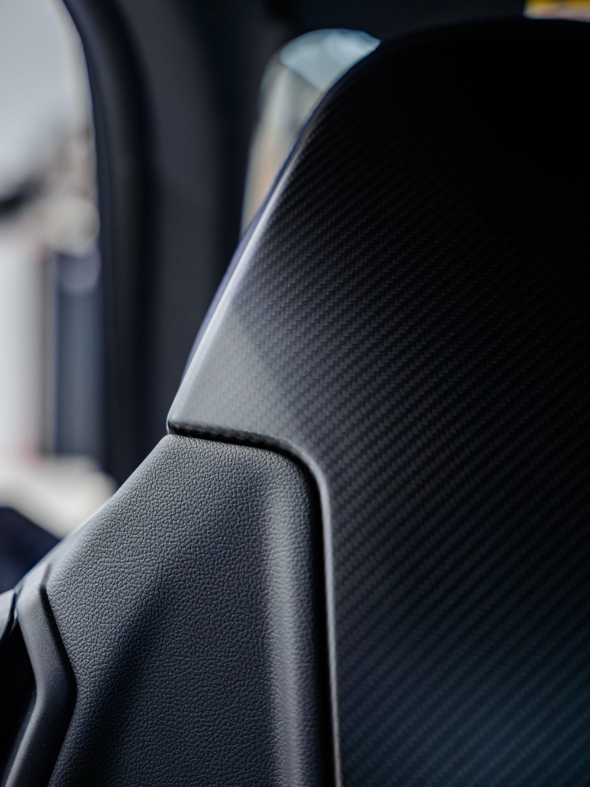 BMW 2 Series G42, M3 G80, M4 G82, M2 G87 Pre-Preg Matte Carbon Fibre Seat Back Covers by FORM (2018+)