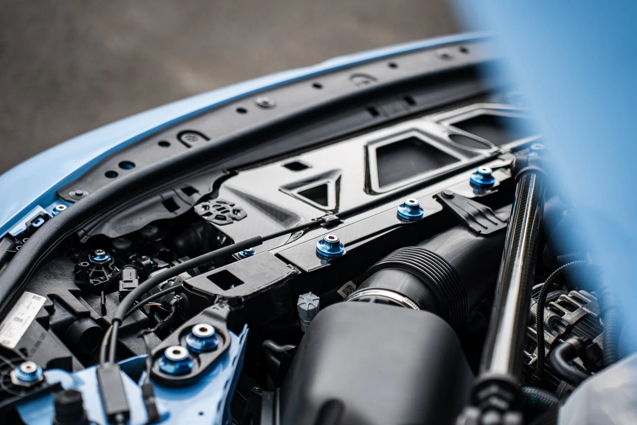 BMW M2 G87 Billet Engine Dress Up Hardware by Downstar (2023+), Vehicle Dress Up Caps & Covers, Downstar - AUTOID | Premium Automotive Accessories