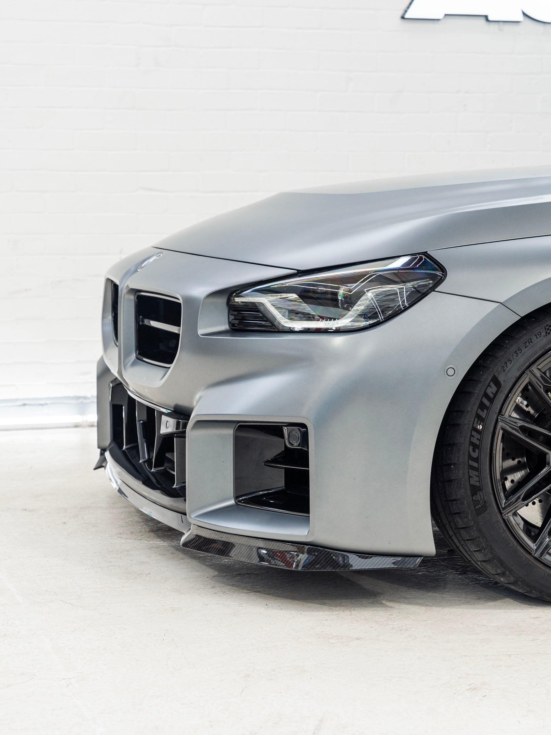 BMW M2 G87 Pre-Preg Carbon Fibre CS Front Splitter by FORM (2023+)