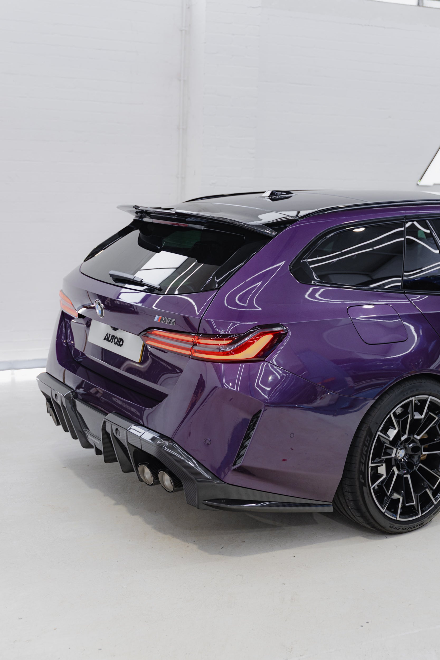 TRE BMW M5 G99 Touring & G61 5 Series Pre-Preg Carbon Fibre PR-1 Rear Spoiler by TRE Rear Spoilers AUTOID