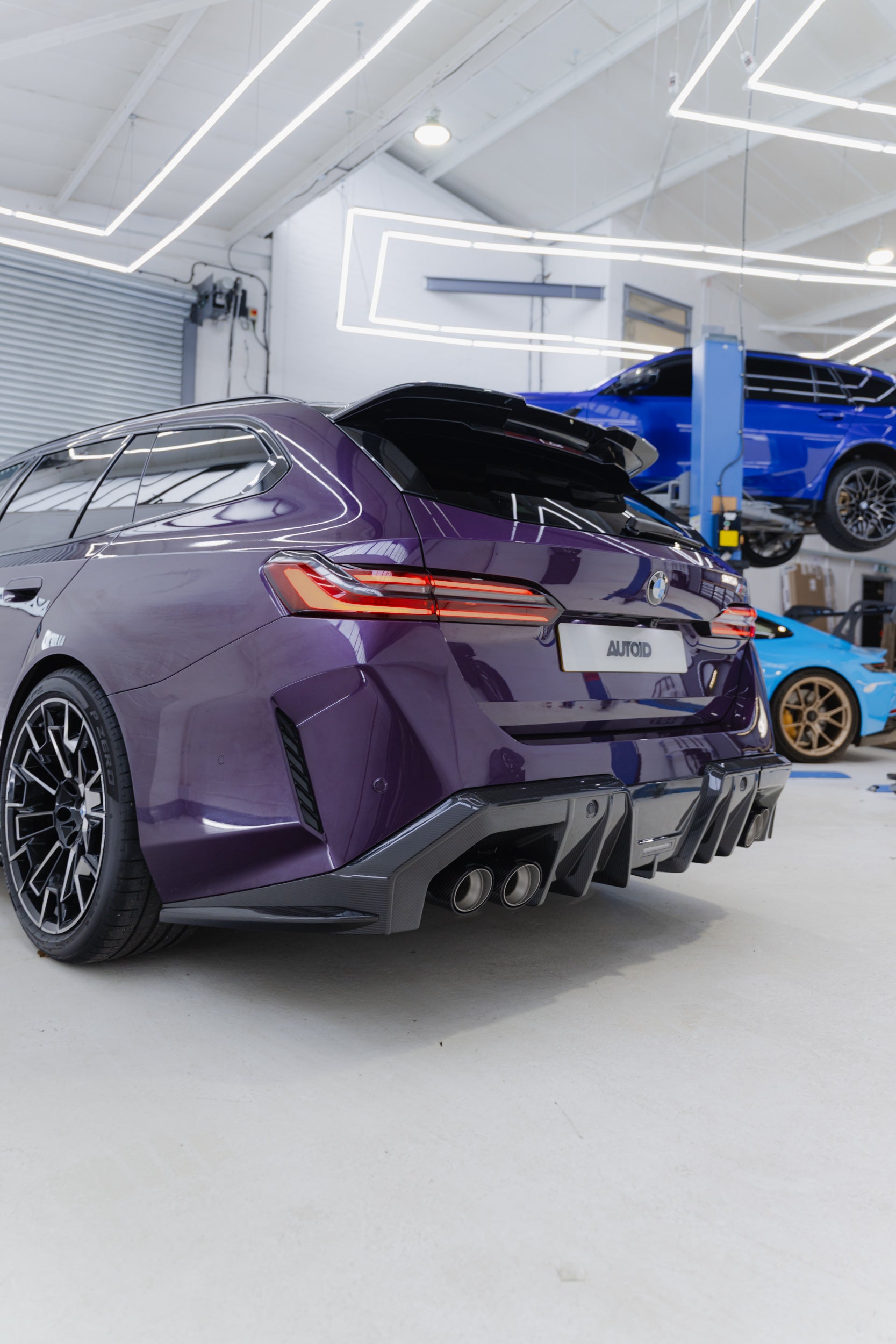 TRE BMW M5 G99 Touring & G61 5 Series Pre-Preg Carbon Fibre PR-1 Rear Spoiler by TRE Rear Spoilers AUTOID