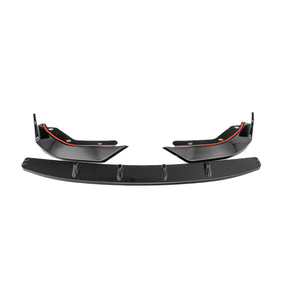 LYTE BMW 3 Series G20 G21 Pre-LCI Gloss Black Competition Front Splitter by LYTE (2018-2022) Front Lips & Splitters AUTOID