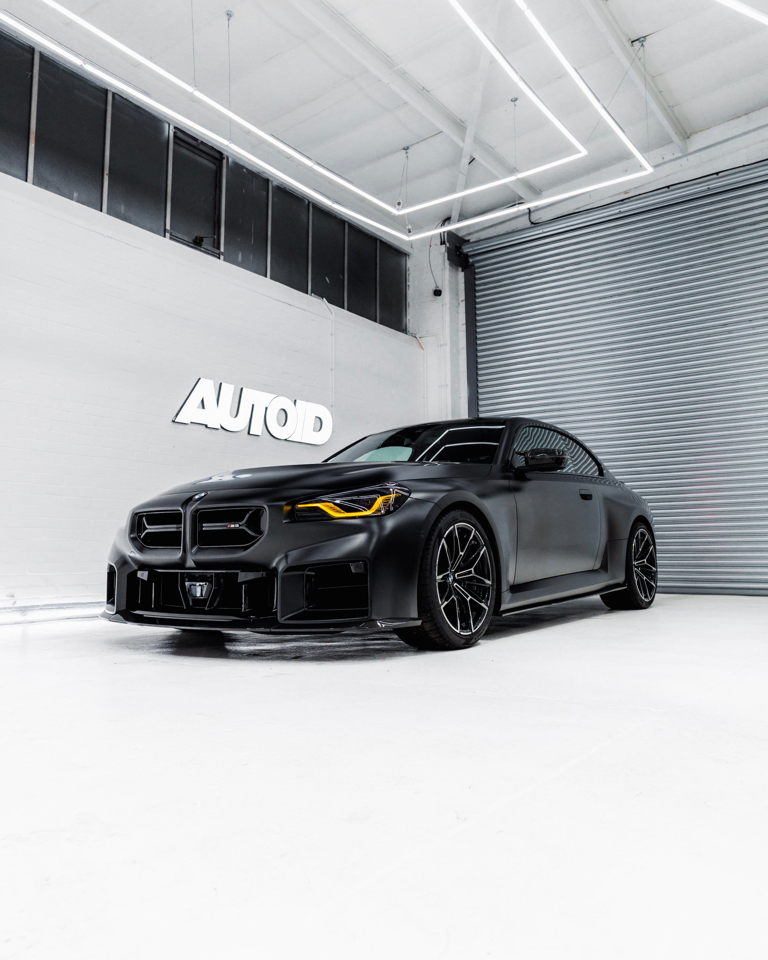 BMW G87 M2 TR87 Carbon Fibre Flat Front Splitter by TRE (2023+)