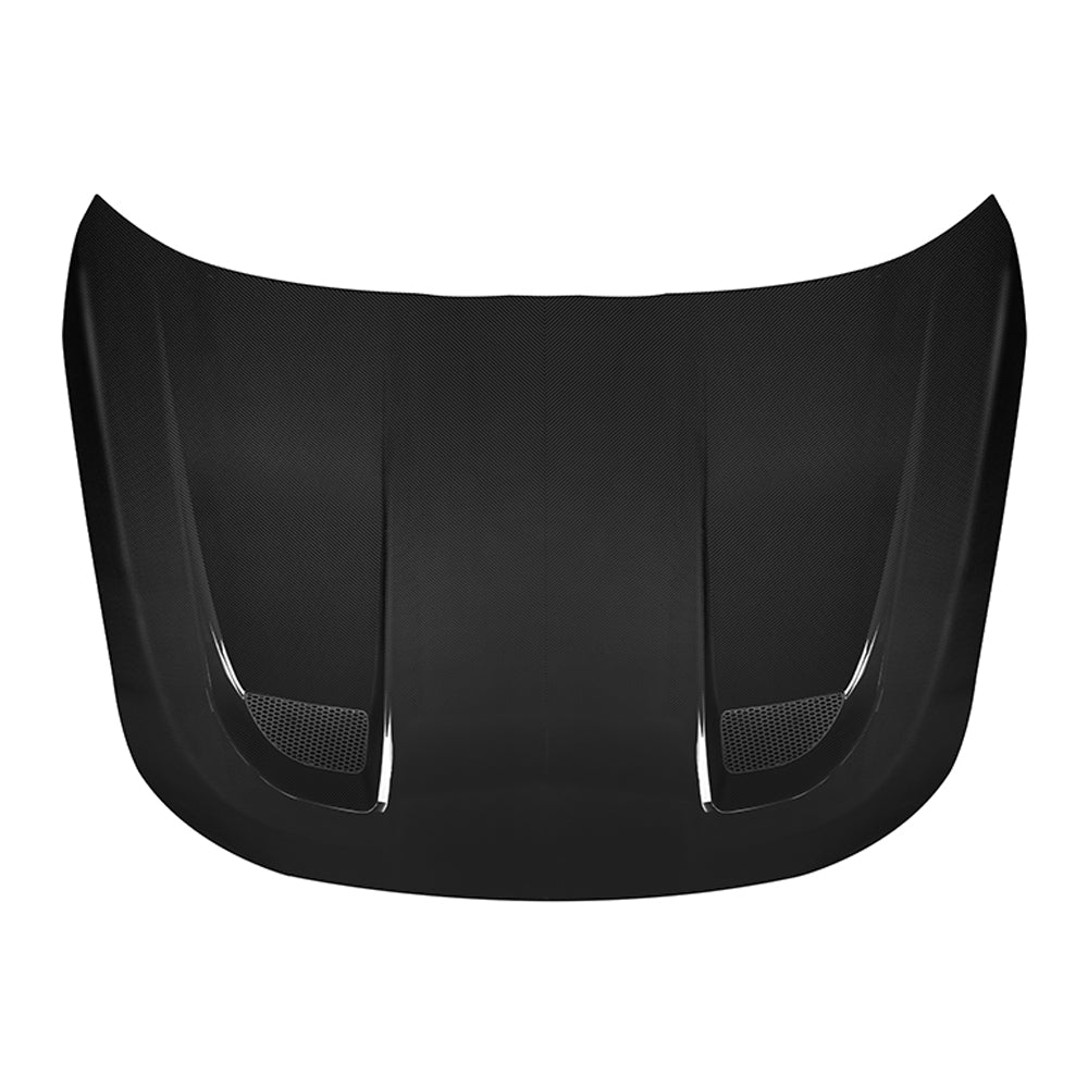 BMW M2 G87 Pre-Preg Gloss Carbon Fibre Vented Front Bonnet by SQ