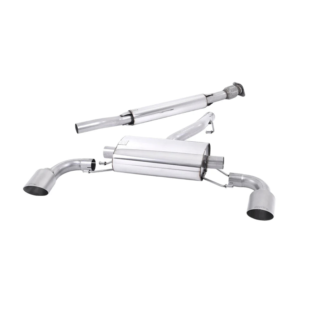 Toyota GR86 Secondary Cat Back Exhaust by Milltek