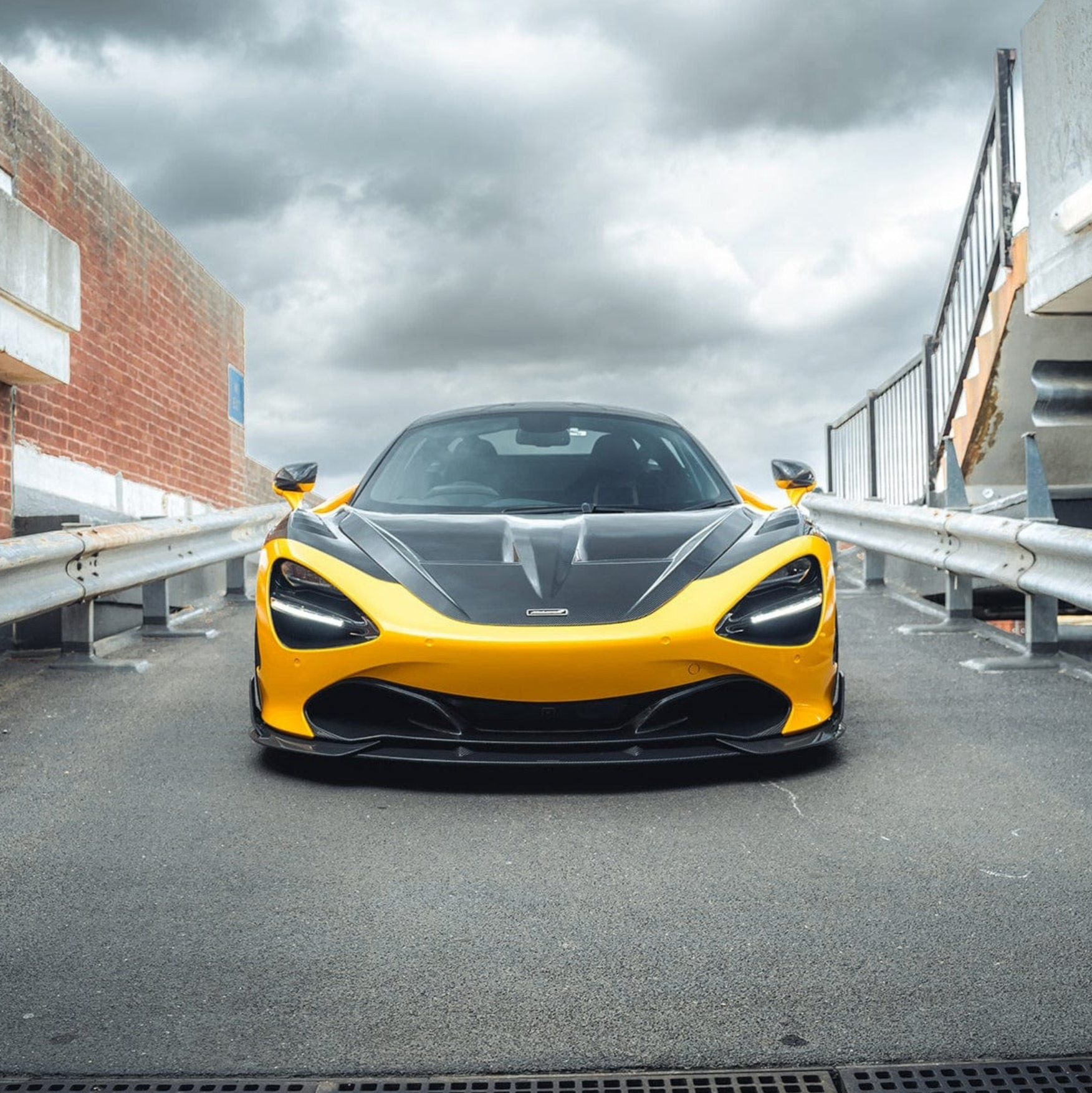 McLaren 720s Carbon Fibre Front Bonnet, Front Hood, CT Design - AUTOID | Premium Automotive Accessories