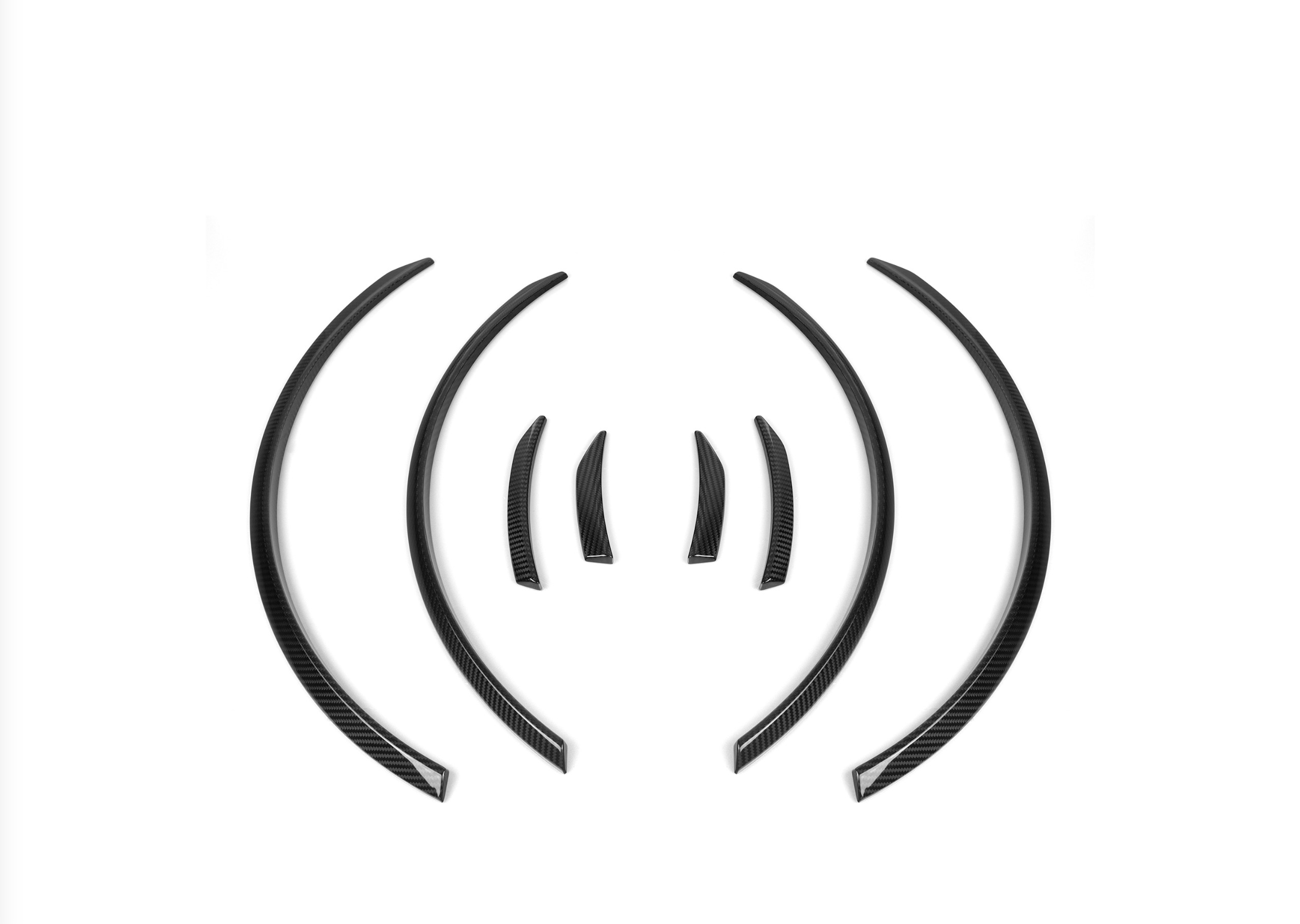 TRE BMW M3 Saloon G80 & Touring G81 Pre-Preg Carbon Fibre Wheel Arch Extension Trims by TRE (2020+) Wide Body Kit AUTOID