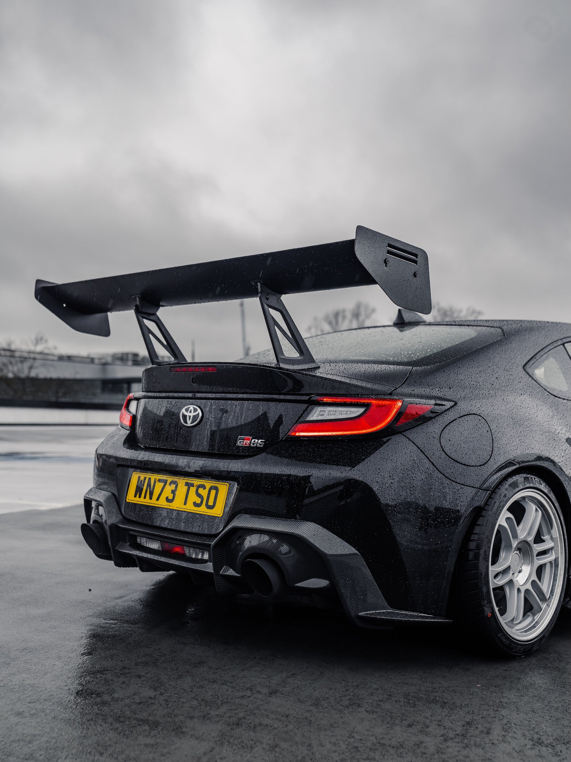 Adro Toyota GR86 & Subaru BRZ Pre-Preg Carbon Fibre AT-M3 Rear Wing by Adro (2022+) Rear Wings AUTOID®
