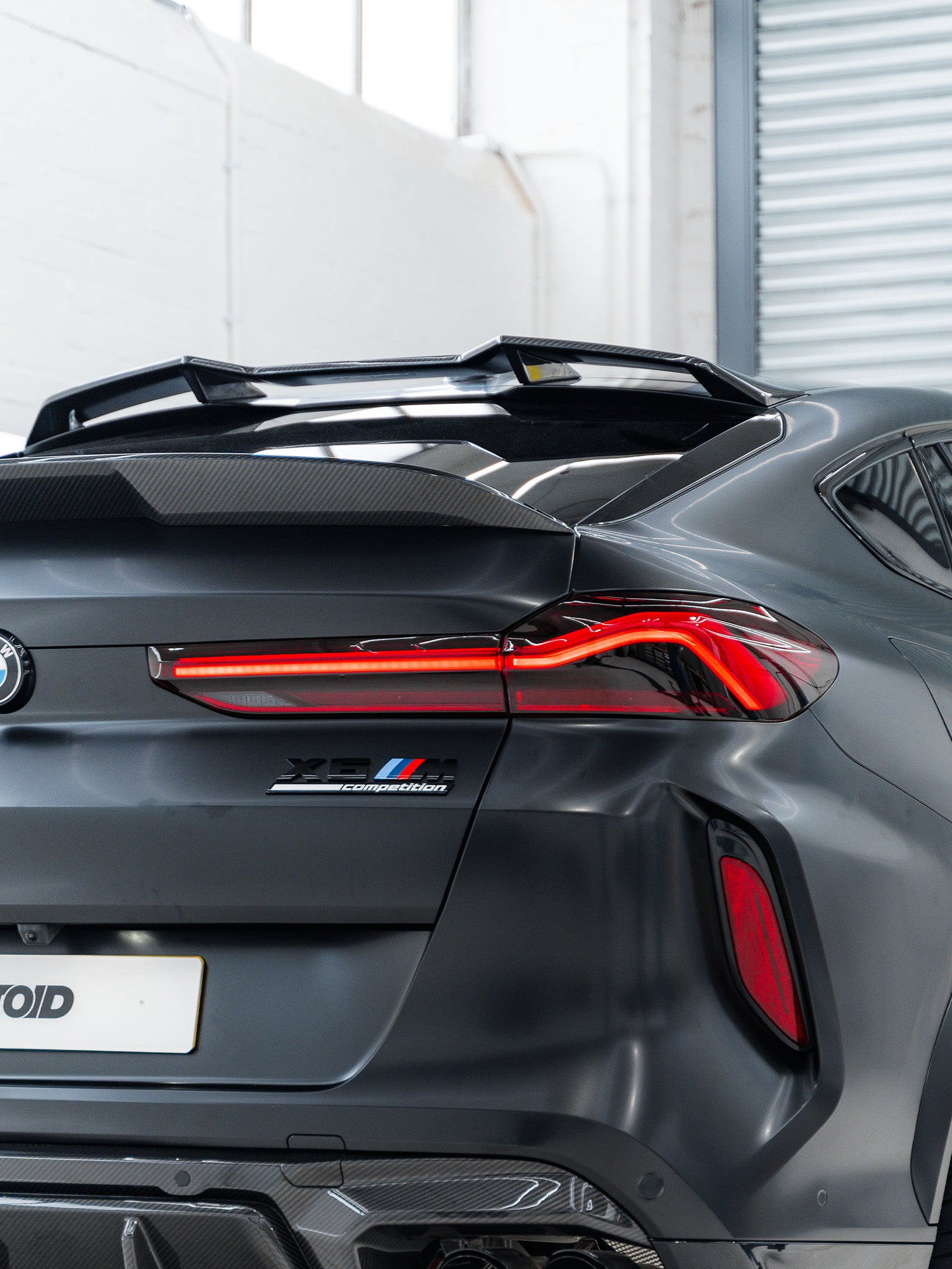 BMW X6M F96 & X6 G06 Pre-Preg Carbon Fibre Rear Roof Spoiler (2019+)