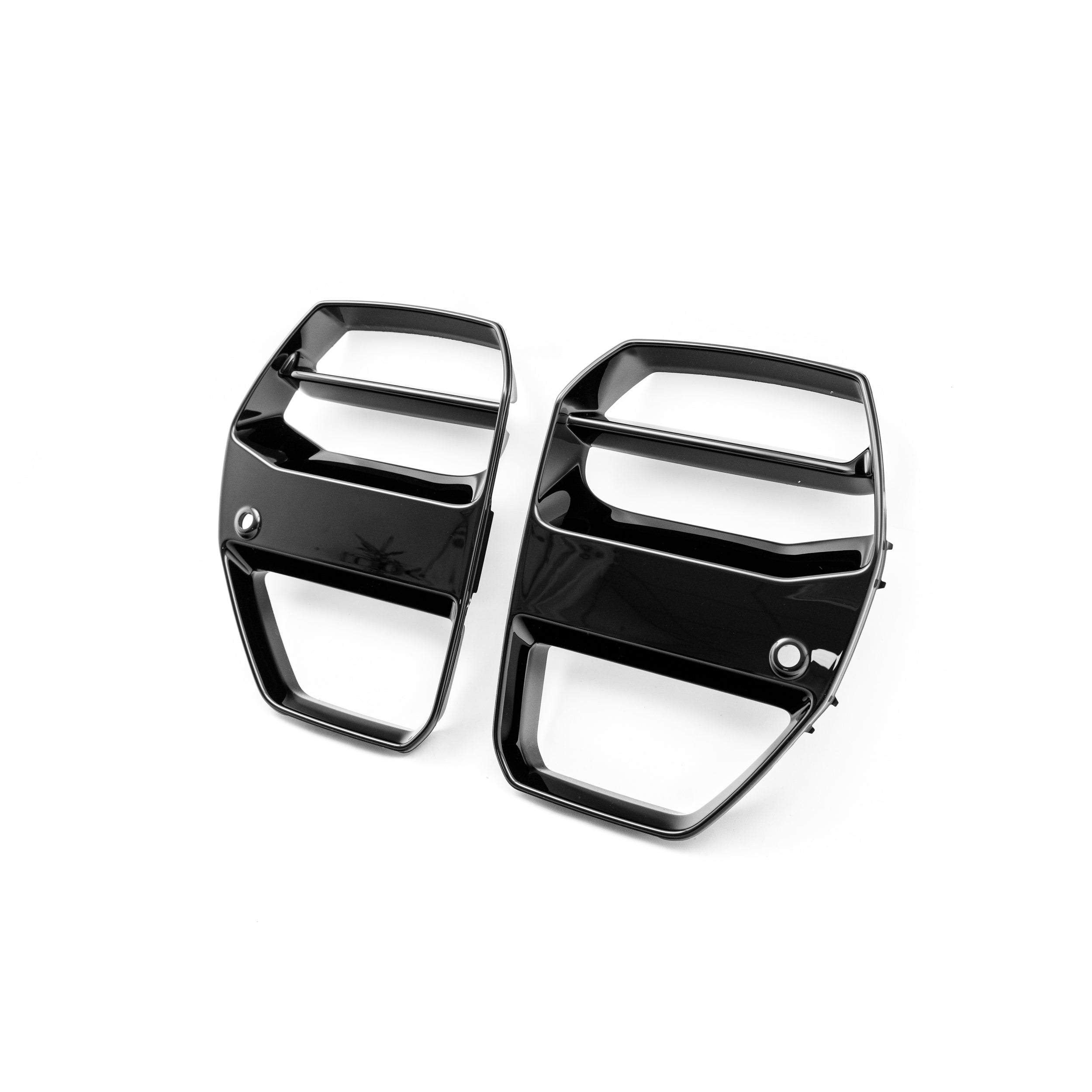 Zaero Design BMW M3 G80 G81 & M4 G82 G83 EVO-S Gloss Black Front Kidney Grilles by ZAERO (2021+) Front Grille AUTOID