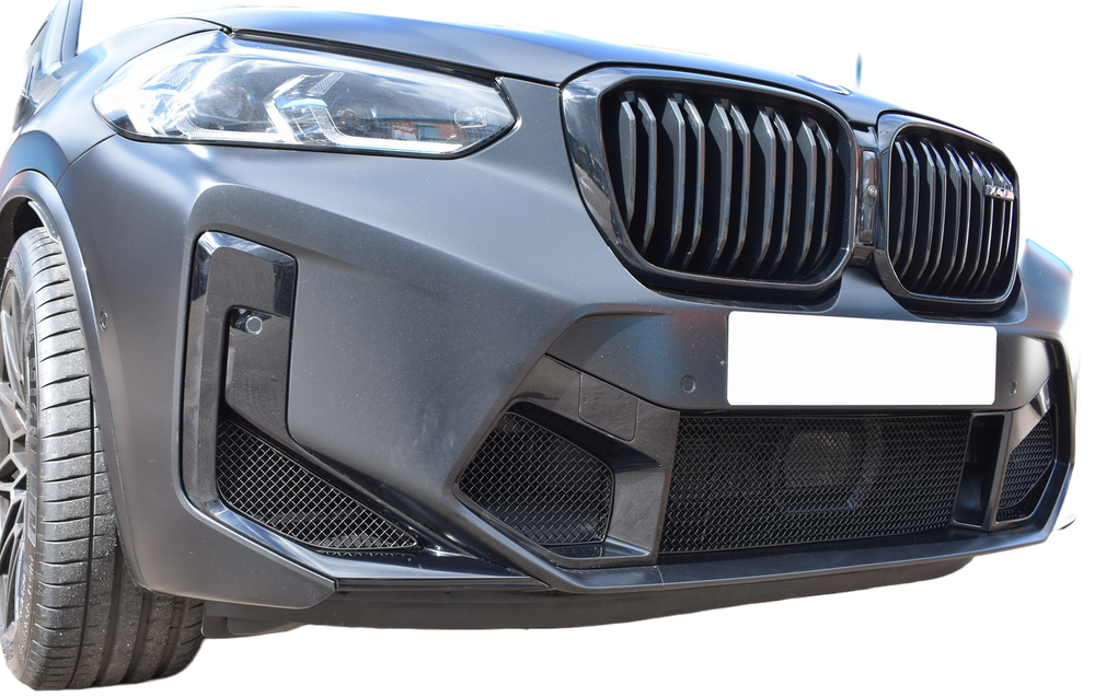 Zunsport BMW X3M F97 & X4M F98 LCI Front Grille Mesh Protector Full Kit by Zunsport (2022+) Front Grille AUTOID®