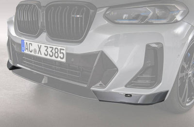 AC Schnitzer Front Spoiler Elements For BMW X4 G02 With M Aerodynamic Package (5111301320) - AUTOID - Front Lips & Splitters - AC Schnitzer