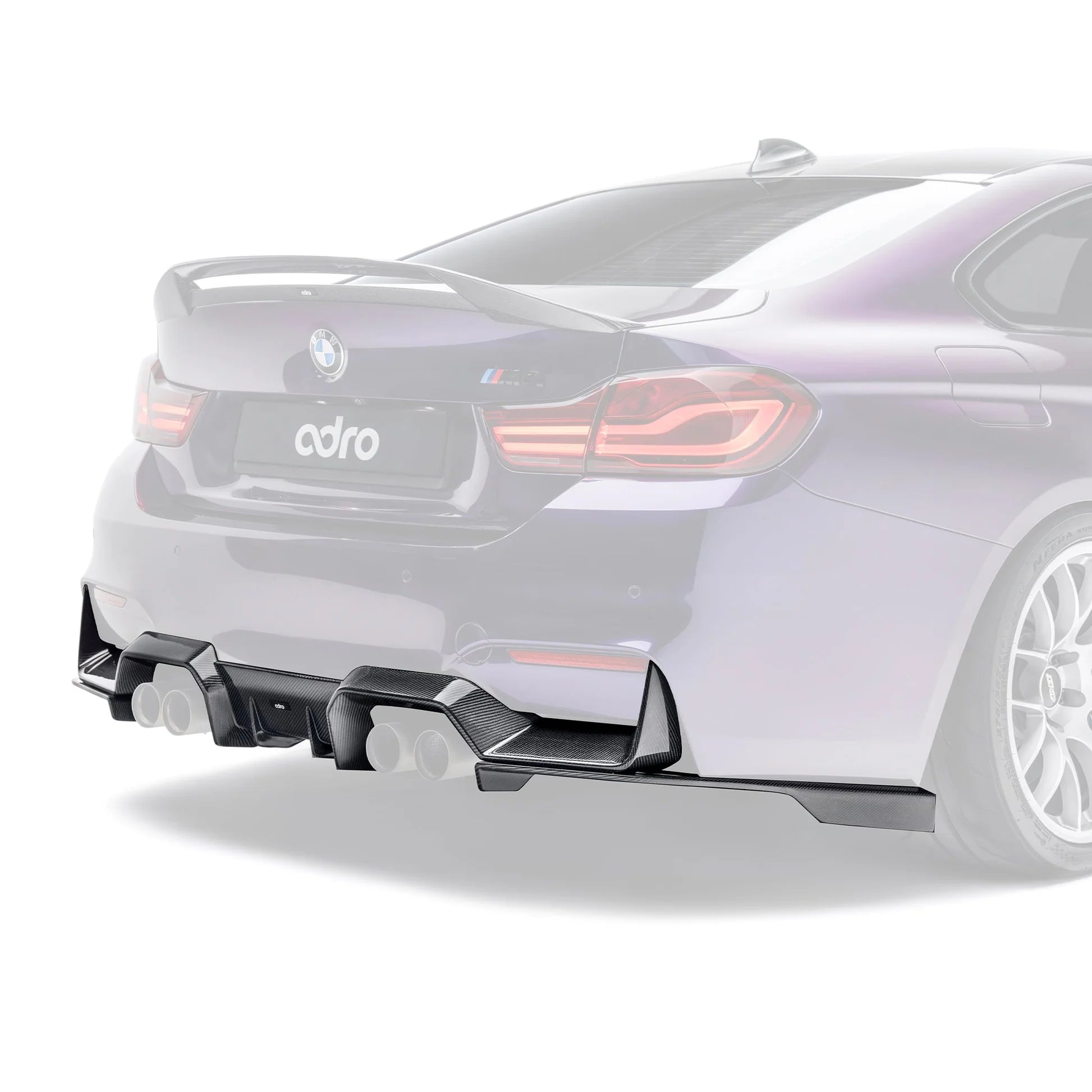 BMW M3 F80 & M4 F82 Carbon Fibre Rear Diffuser Final Edition by Adro (2014-2020)