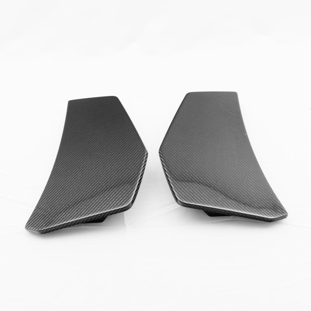 Audi R8 4S Facelift LCI Pre - Preg Carbon Fibre Rear Bumper Canards by TRE (2021 - 2024) - AUTOID - Bumper Inserts & Trim - TRE