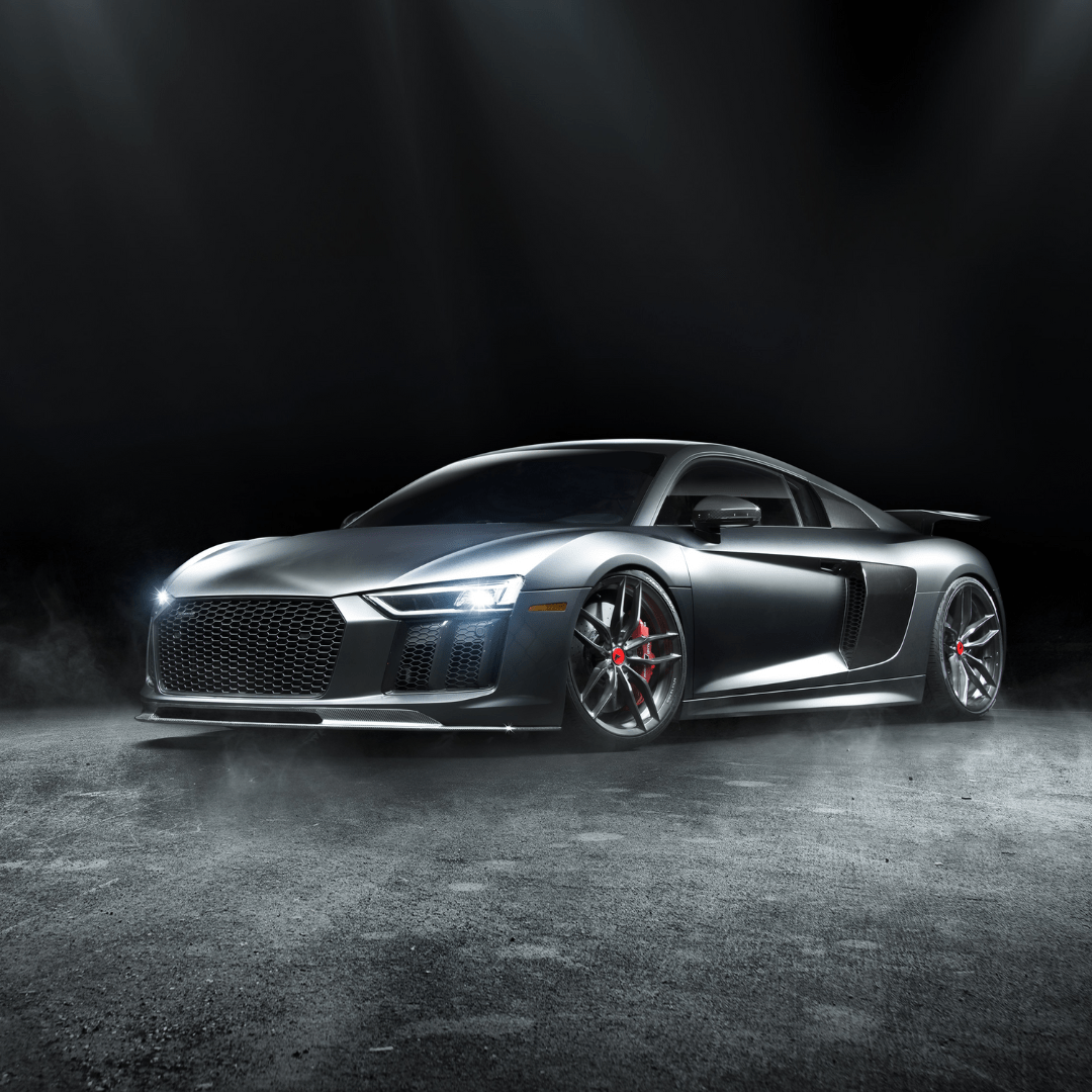 Audi R8 Carbon Fiber Front Spoiler by Vorsteiner - AUTOID - Front Lips & Splitters - Vorsteiner