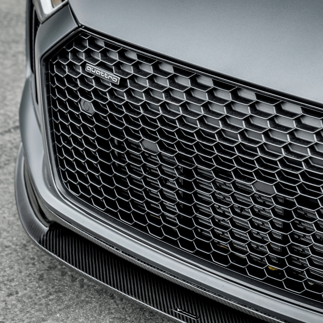 Audi R8 Carbon Fiber Front Spoiler by Vorsteiner - AUTOID - Front Lips & Splitters - Vorsteiner