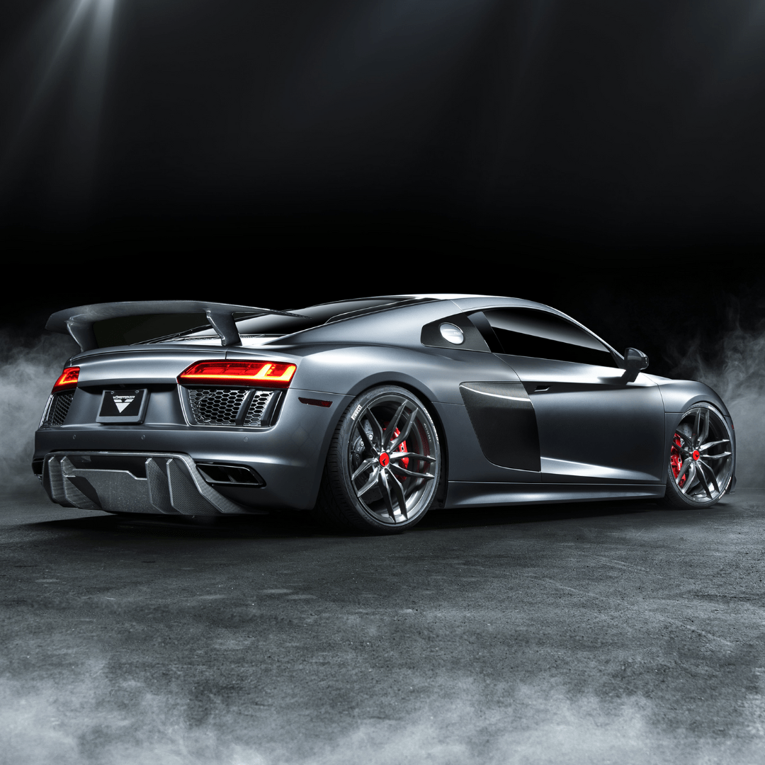 Audi R8 Carbon Fiber Rear Diffuser by Vorsteiner - AUTOID - Rear Diffusers - Vorsteiner