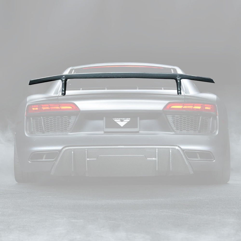 Audi R8 Carbon Fiber Wing by Vorsteiner - AUTOID - Rear Wings - Vorsteiner