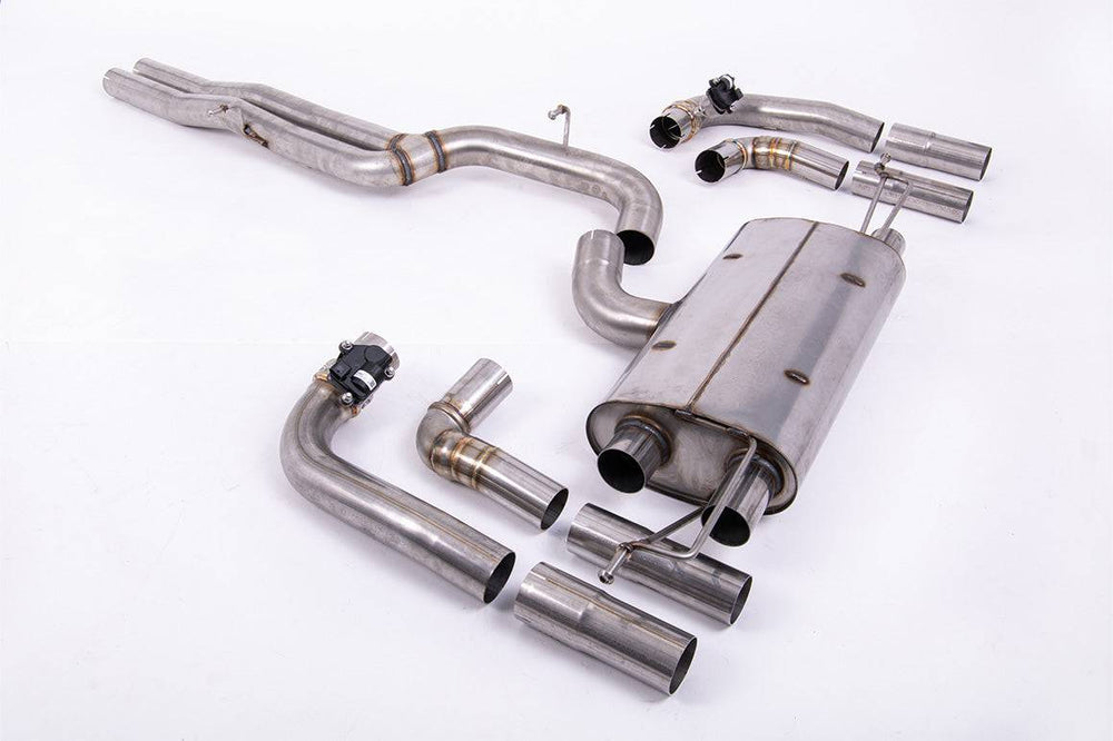 Audi RS3 8Y Particulate Filter - back Exhaust System by Milltek (2021+) - AUTOID - Exhaust System - Milltek Sport