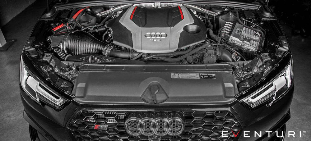 Audi S4 & S5 B9 8V Eventuri Carbon Fibre Intake Kit (2016+) - AUTOID - Air Intakes - Eventuri