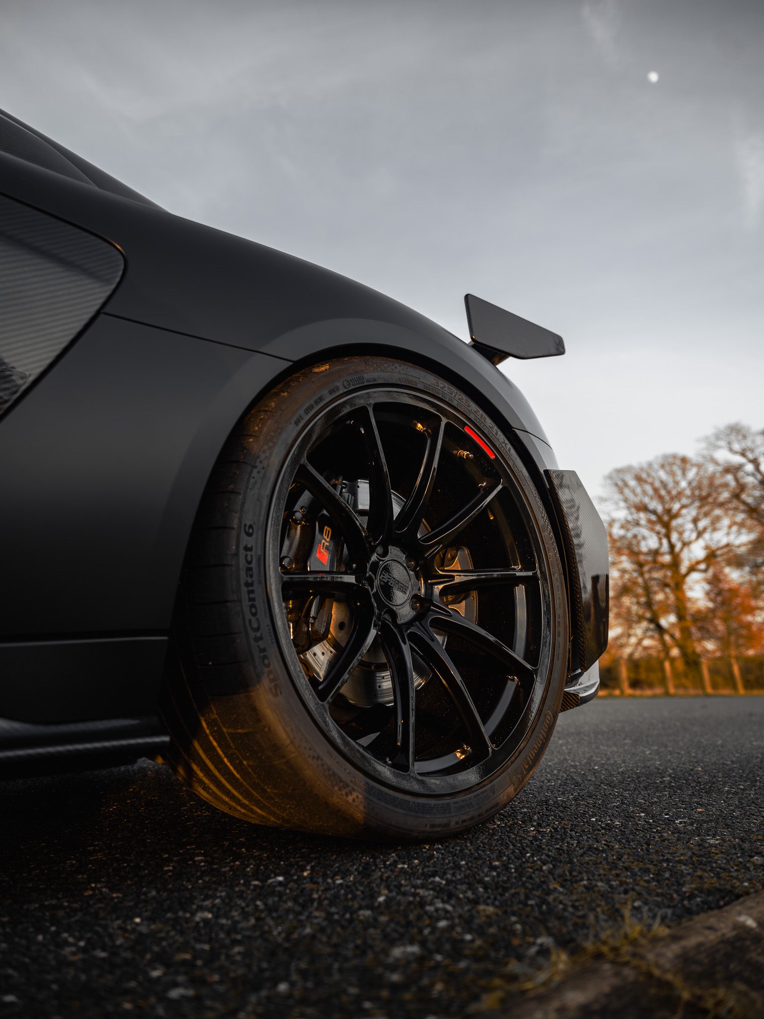 FORM Industries Audi R8 4S Facelift LCI Pre-Preg Carbon Fibre Rear Bumper Canards by FORM (2021-2024) Bumper Inserts & Trim AUTOID®