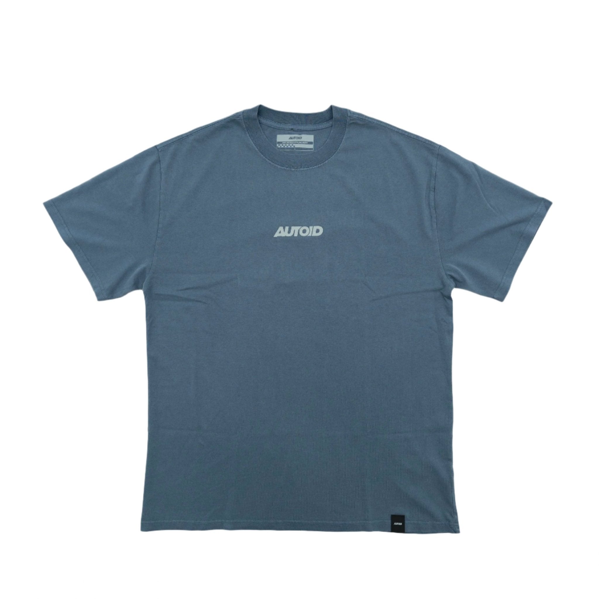 AUTOID Heavy Logo Tee - Indigo - AUTOID - T-Shirts - AUTOID
