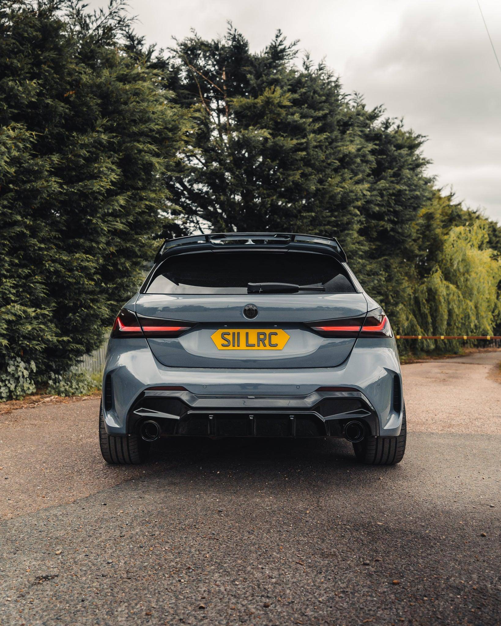 BMW 1 Series 118i & 120d M Sport, 128ti & M135i xDrive F40 Gloss Black Performance Rear Wing Spoiler (2019+) - AUTOID - Rear Spoilers - Essentials