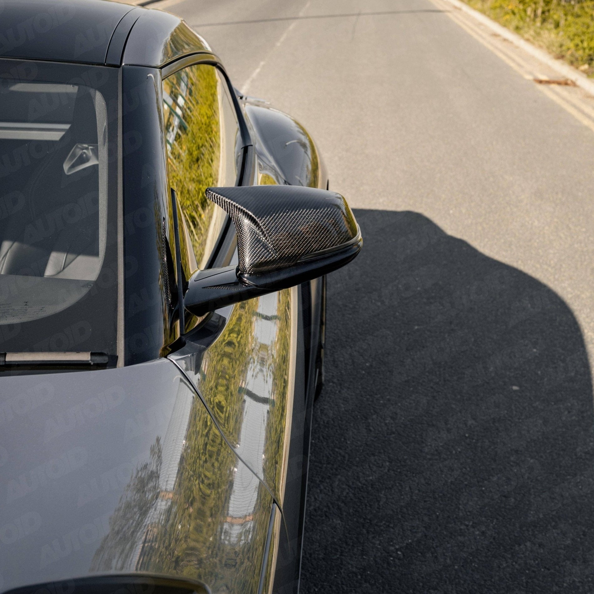 BMW 1 Series F40, 2 Series F44 & Toyota Supra Pre - Preg Carbon Fibre M Style Mirror Covers by TRE (2019+) - AUTOID - Mirror Covers - TRE