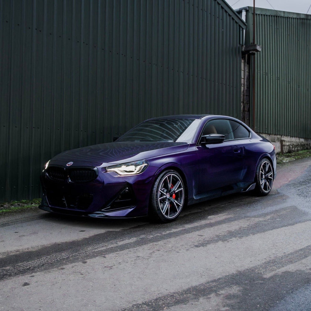 BMW 2 Series M Sport & M240i G42 Gloss Black ID - 01 Front Splitter by TRE (2021+) - AUTOID - Front Lips & Splitters - TRE