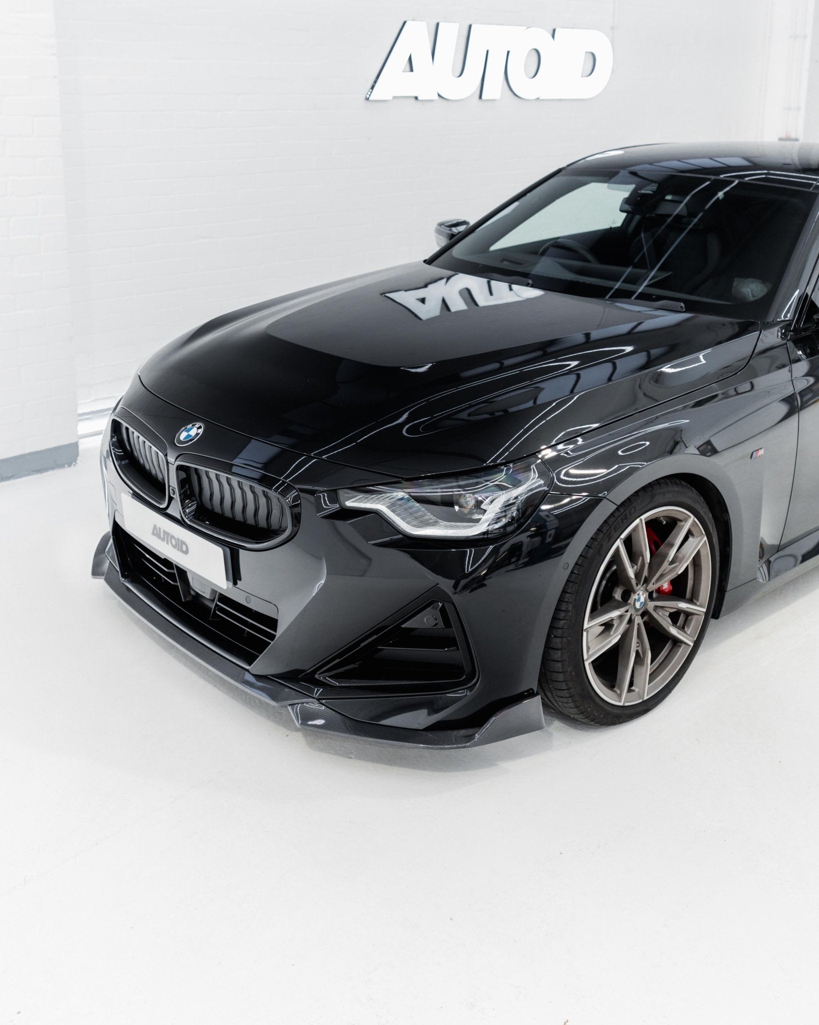BMW 2 Series & M240i G42 Pre - preg Carbon Fibre Front Splitter by TRE (2021+) - AUTOID - Front Lips & Splitters - TRE