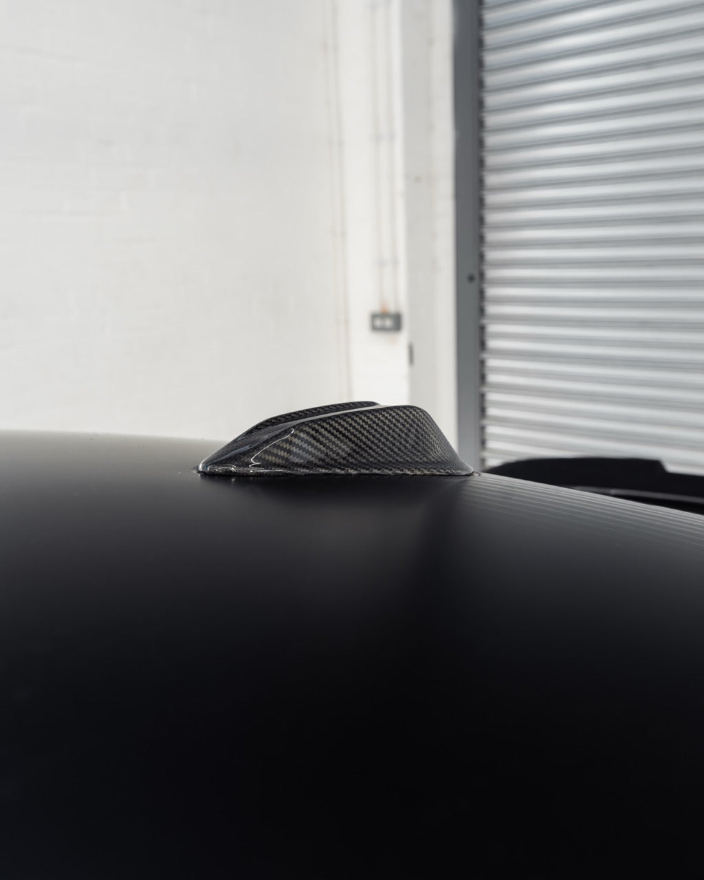 BMW 4 Series & i4 Gran Coupe G26 Pre - Preg Carbon Fibre Shark Fin Aerial Cover by TRE (2022+) - AUTOID - Carbon Roofs & Accessories - TRE