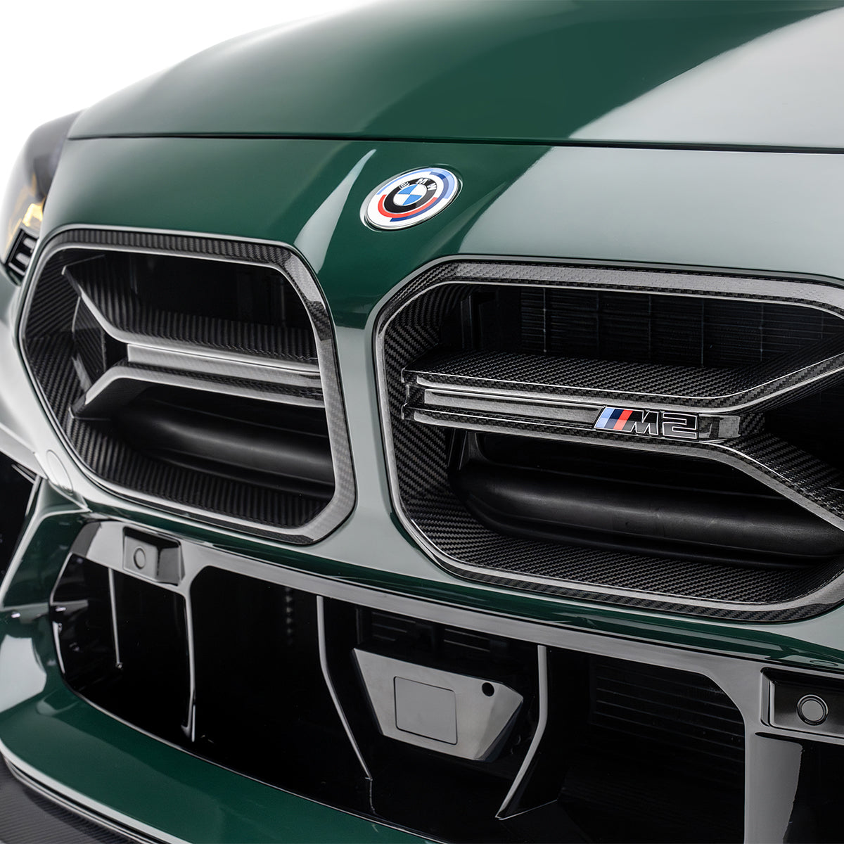 BMW G87 M2 Carbon Fiber Front Grilles for ADRO Front Bumper by ADRO, Front Grille, Adro - AUTOID | Premium Automotive Accessories