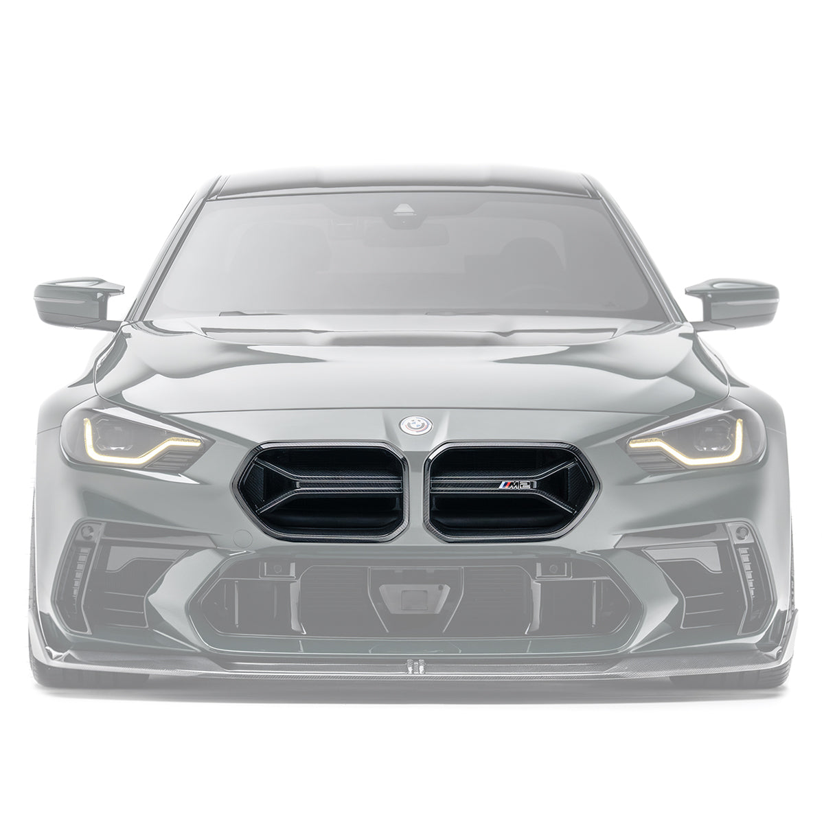 BMW G87 M2 Carbon Fiber Front Grilles for ADRO Front Bumper by ADRO, Front Grille, Adro - AUTOID | Premium Automotive Accessories