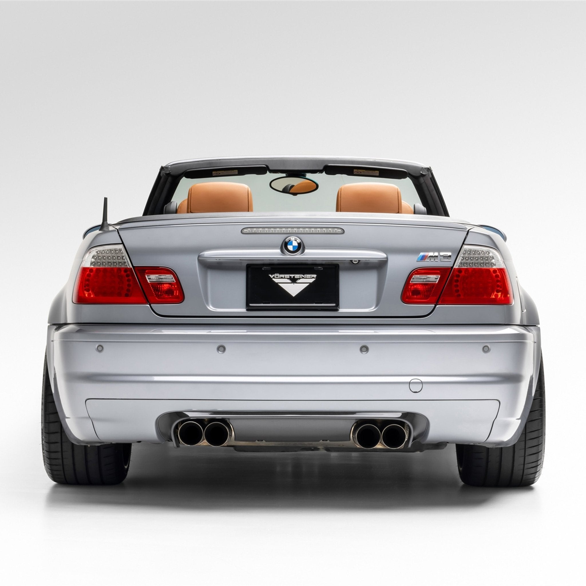 BMW E46 M3 V - CSL Aero Rear Diffuser by Vorsteiner - AUTOID - Rear Diffusers - Vorsteiner