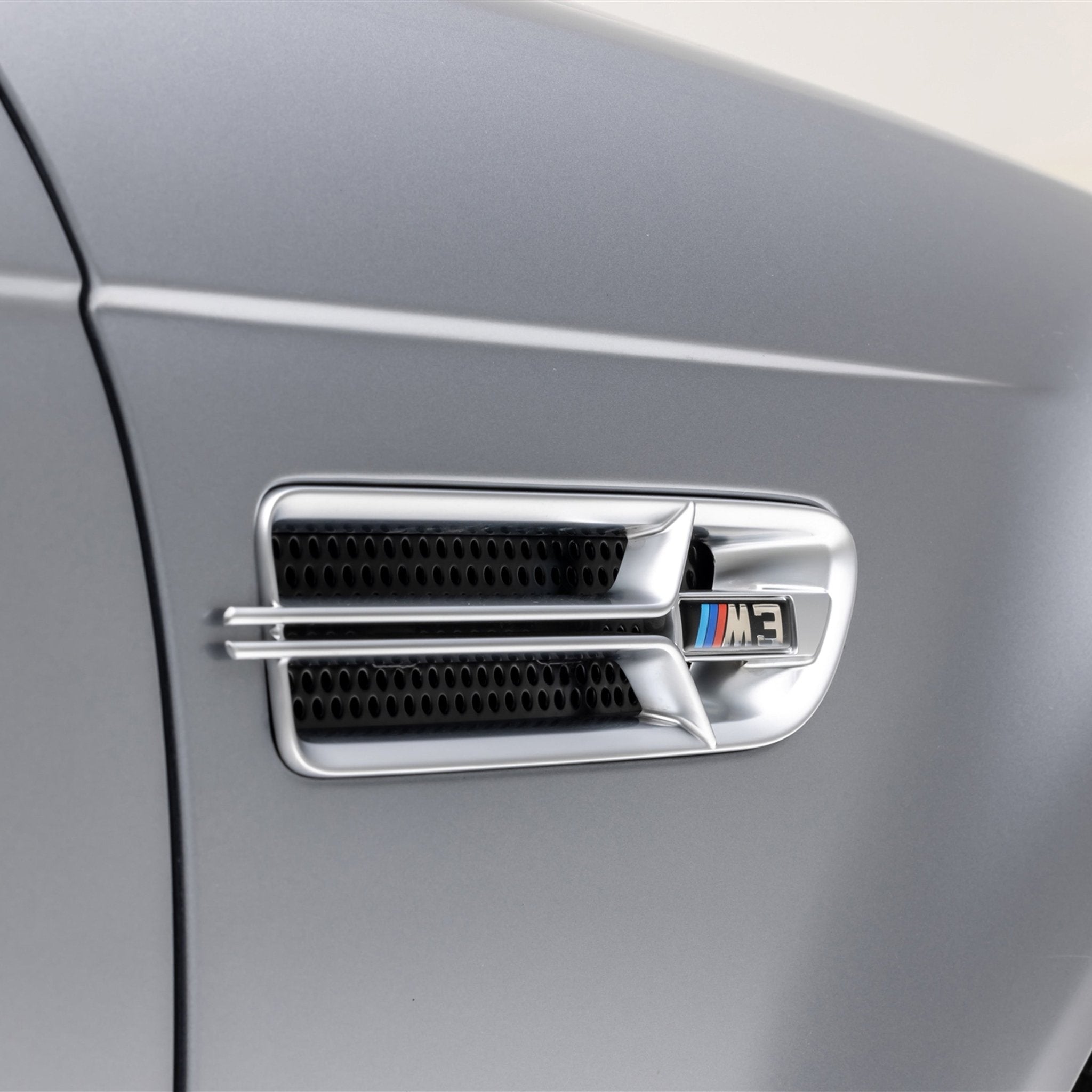 BMW E46 M3 V20 Aero Limited Side Grilles Nickel Plated by Vorsteiner - AUTOID - Fender Trim - Vorsteiner