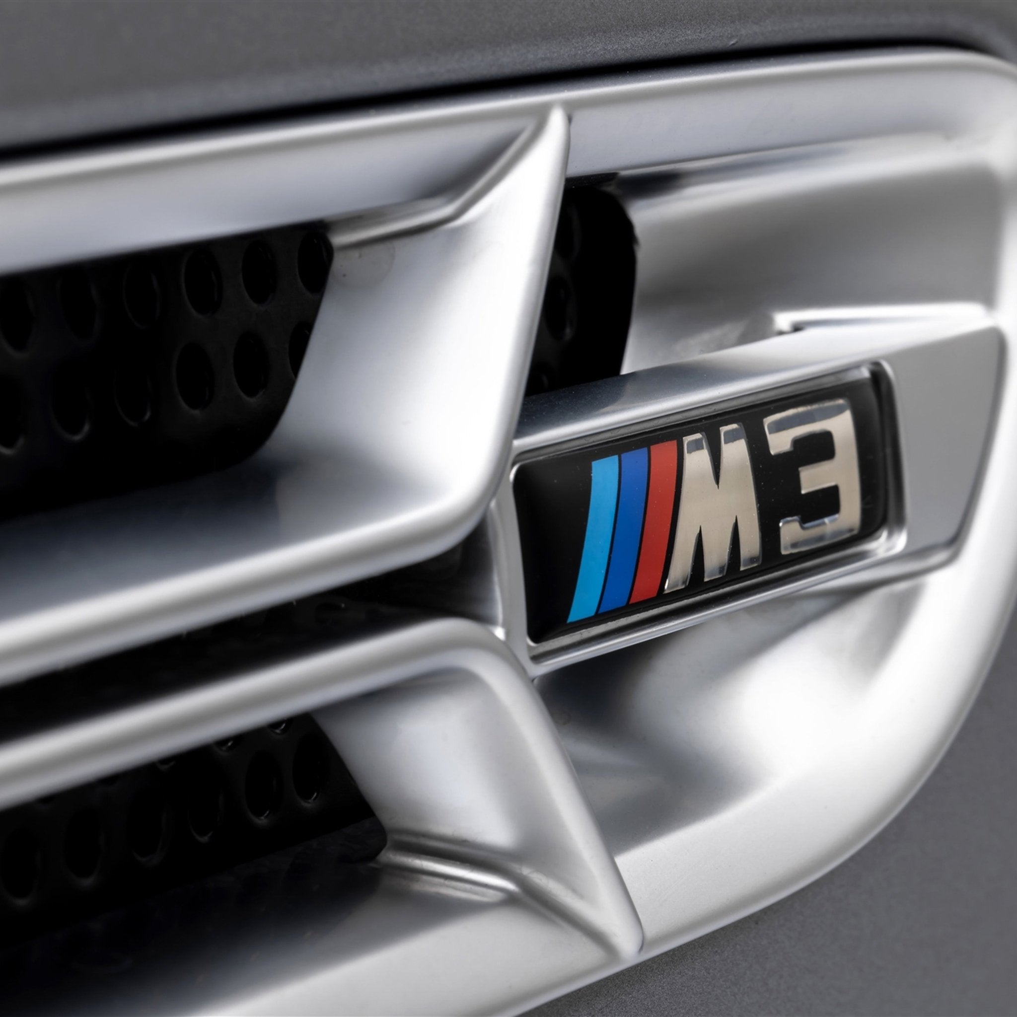 BMW E46 M3 V20 Aero Limited Side Grilles Nickel Plated by Vorsteiner - AUTOID - Fender Trim - Vorsteiner