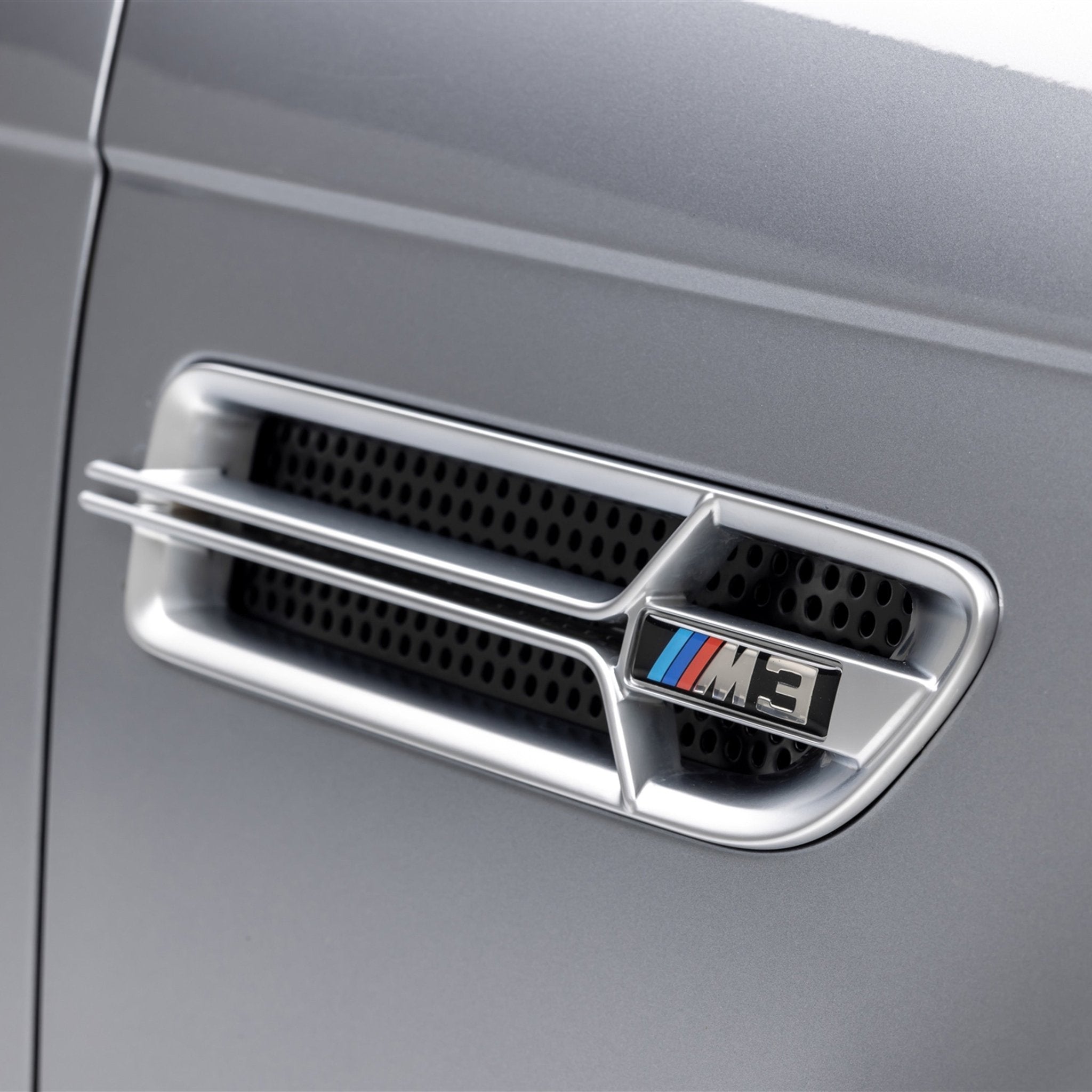 BMW E46 M3 V20 Aero Limited Side Grilles Nickel Plated by Vorsteiner - AUTOID - Fender Trim - Vorsteiner